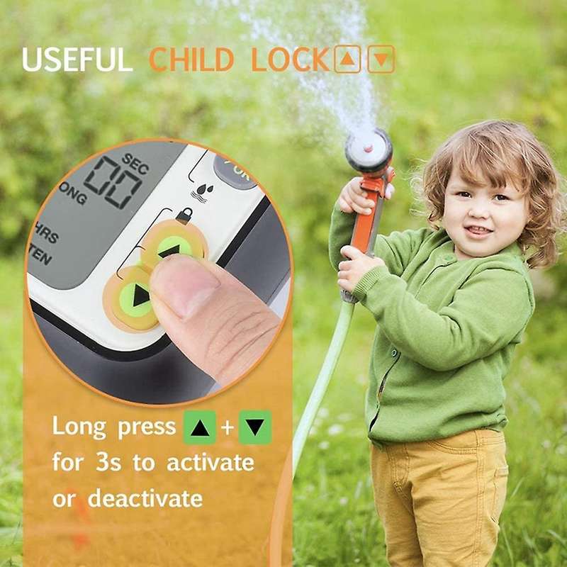 Programmable Hose Watering Timer, Sprinkler Timer for Garden Lawn
