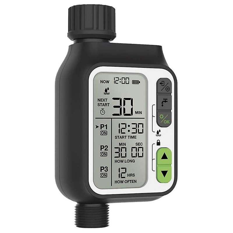 Programmable Hose Watering Timer, Sprinkler Timer for Garden Lawn