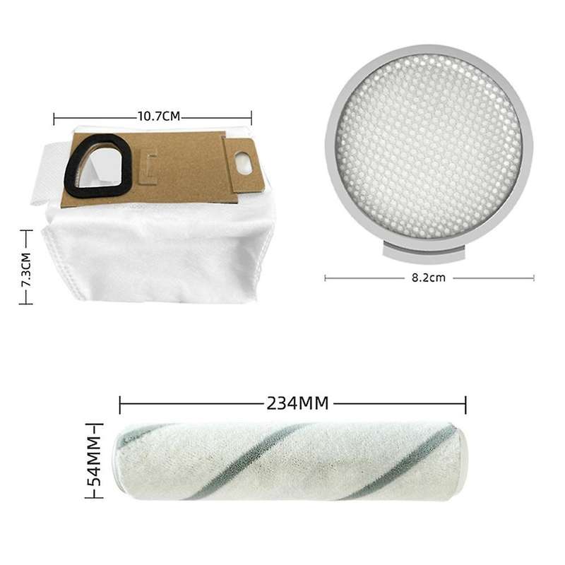 Soft Brush Hepa Filter Dust Bag for Xiaomi Mijia Mi Vacuum Cleaner