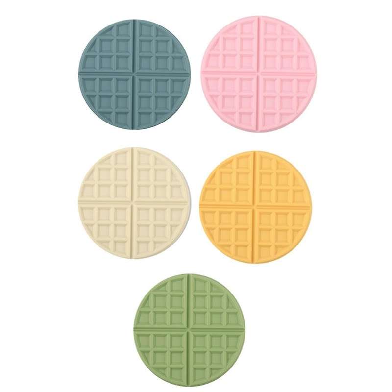 5pcs Silicone Tripod Pad,for Hot Pots and Pans, Heat Resistant Pot