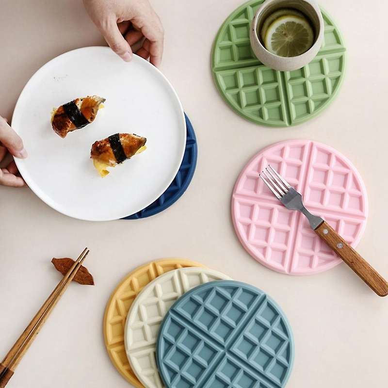 5pcs Silicone Tripod Pad,for Hot Pots and Pans, Heat Resistant Pot