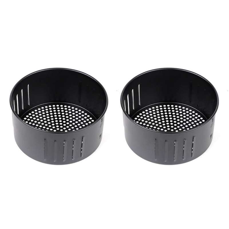 2x Air Fryer Replacement Basket, Baking Tray for All Air Fryer Oven
