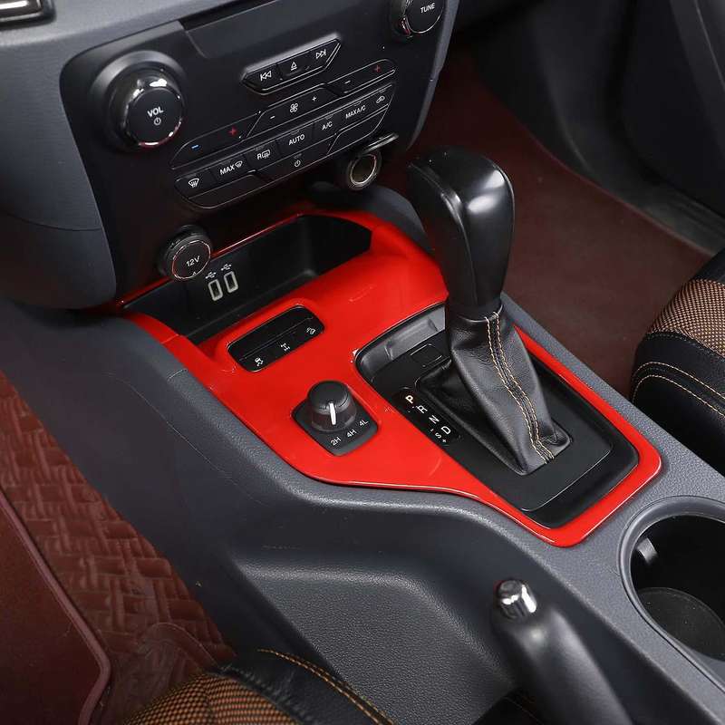 Car Center Console Frame Cover Fit for Ford Ranger Everest 2015-2022