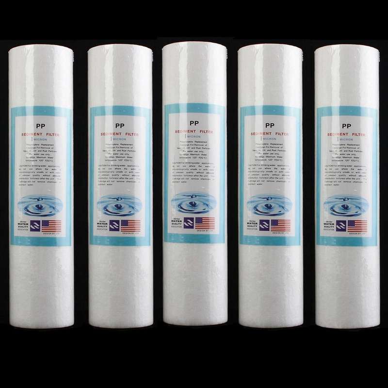 5pcs Replacement Water Sediment Filters(5 Micrometer)
