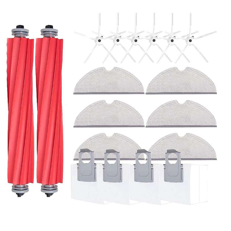 For Xiaomi Roborock Q7 Max Parts Main Side Brush Mop Dust Bag