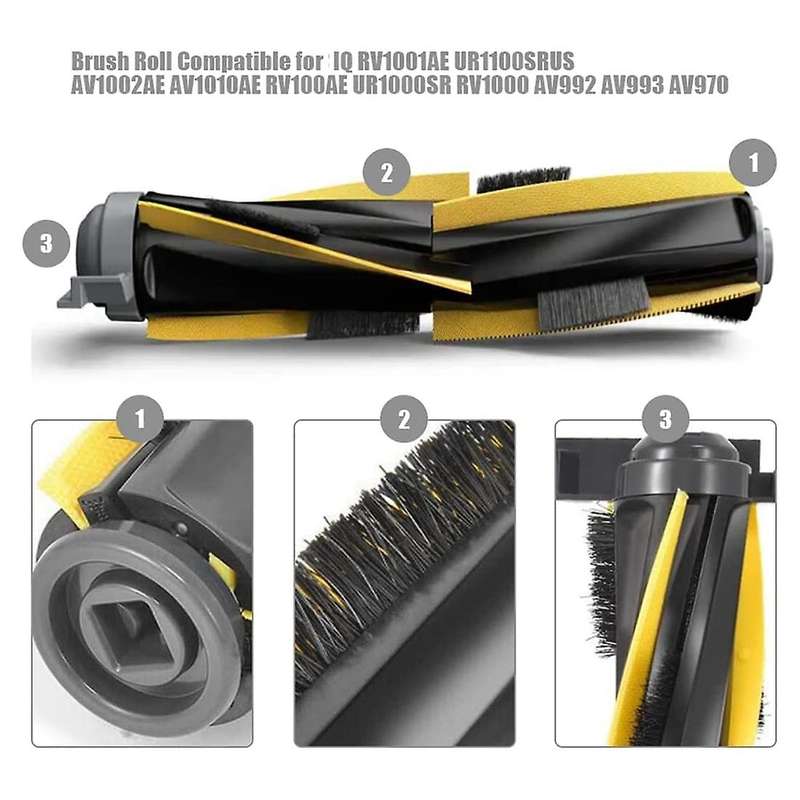 1 Set Replacement Parts for Shark Iq R101ae Rv1001ae Iq R101 Rv1001