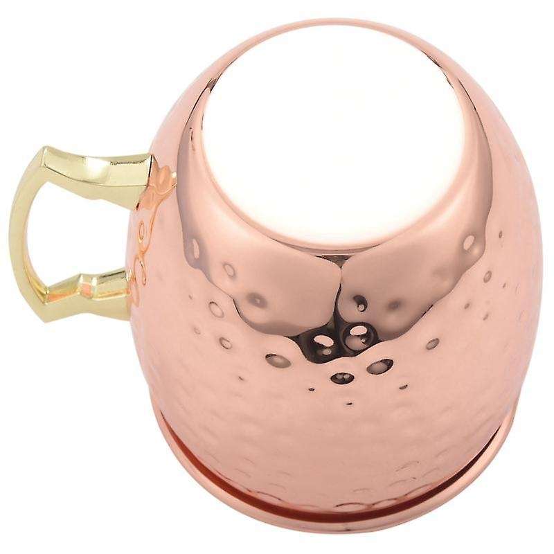 3x Ounces Hammered Copper Plated Moscow Mule Mug Beer Cup Coffee Cup