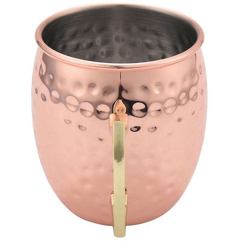 3x Ounces Hammered Copper Plated Moscow Mule Mug Beer Cup Coffee Cup