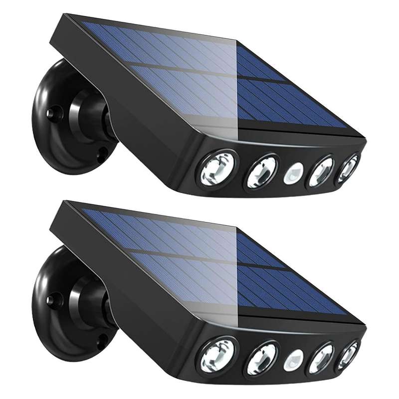 Solar Lights Led Security Lights for Porch Garage Yard Entryways
