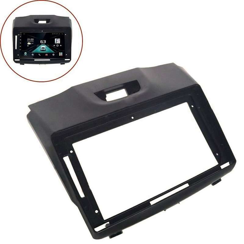 9 Inch Radio Fascias for Isuzu D-max 2 Din Dvd Stereo Dashboard Frame
