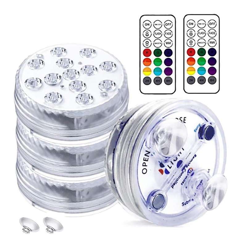 Rgb Color Changing Led Pool Lights Submersible Pool Lights + Remote