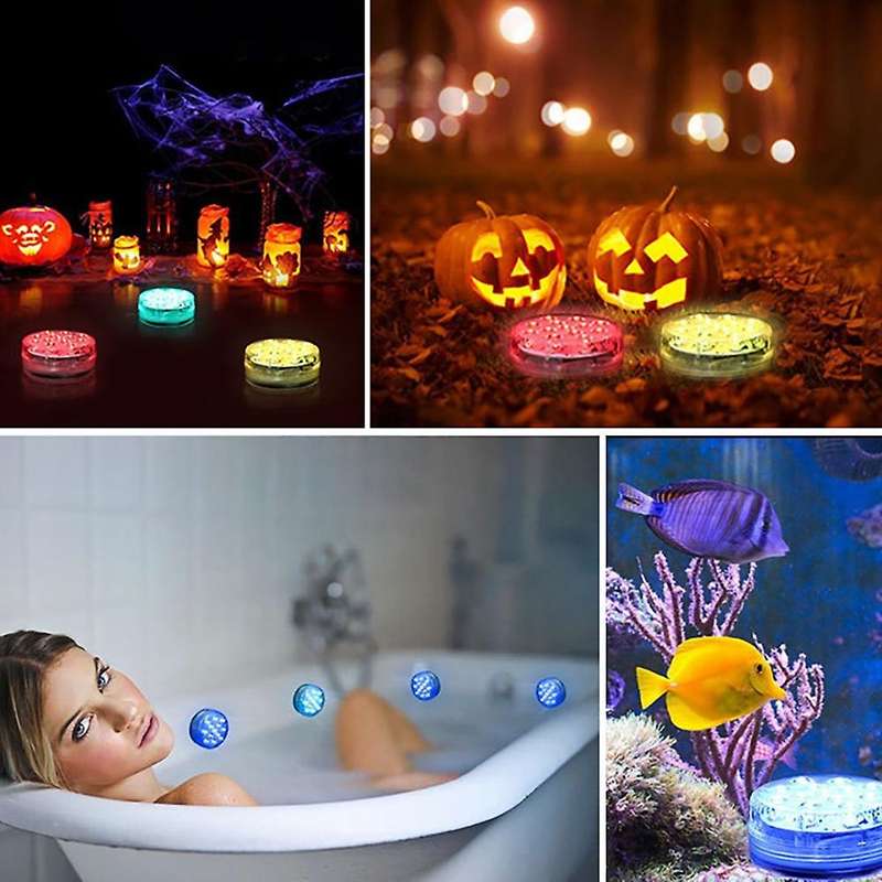 Rgb Color Changing Led Pool Lights Submersible Pool Lights + Remote