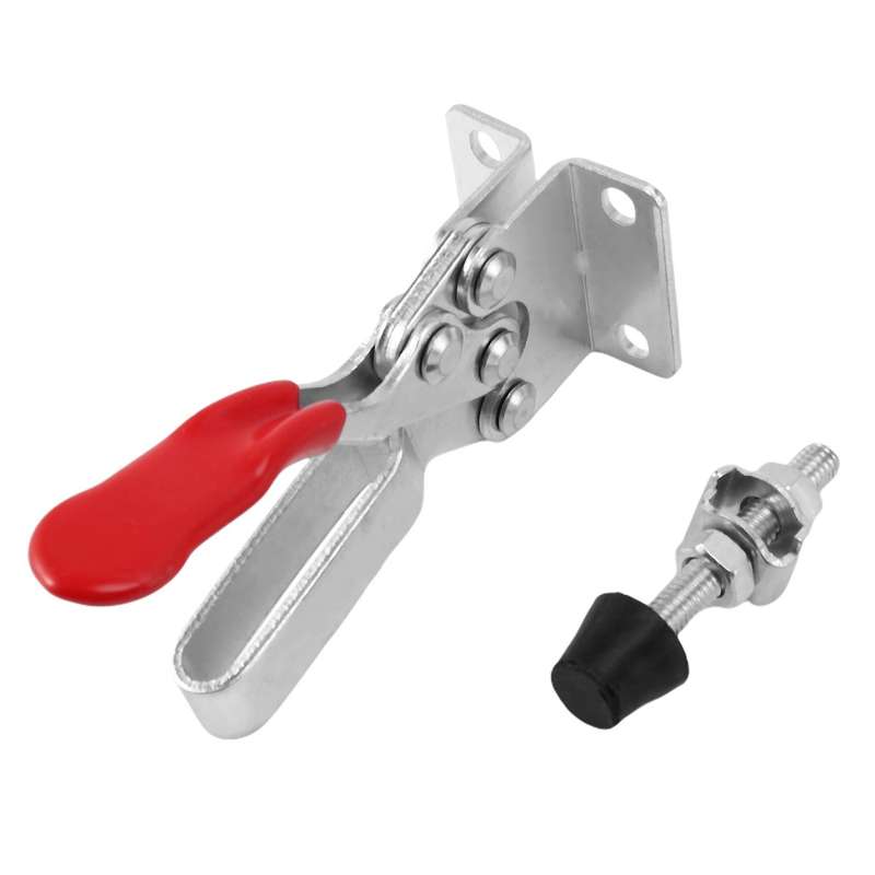 10 Pcs Hand Tool Toggle Clamp 201-b Antislip Red Horizontal Clamp