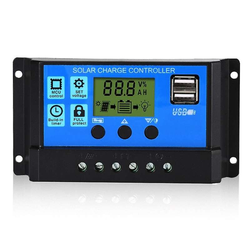 20w Solar Panel Kit 18v Battery 100a Pwm Charger Controller