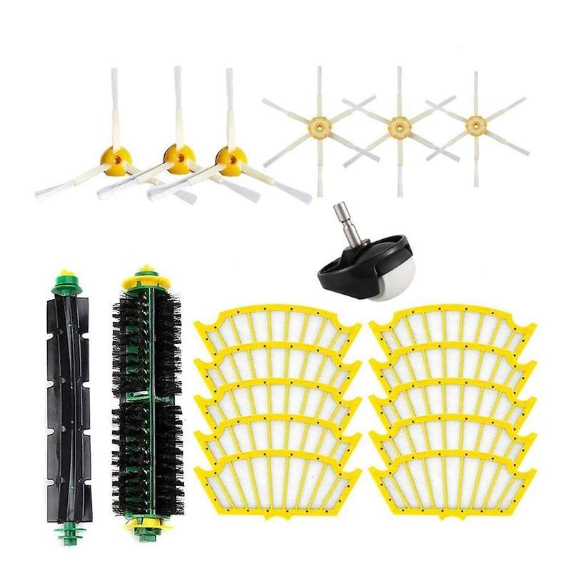 Main Brush Side Brush Filter for Irobot Roomba 500 550 560 570 581