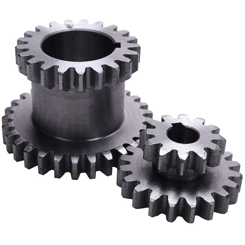 2pcs/set Cj0618 Teeth T29xt21 T20xt12 Metal Lathe Gear Double Gear