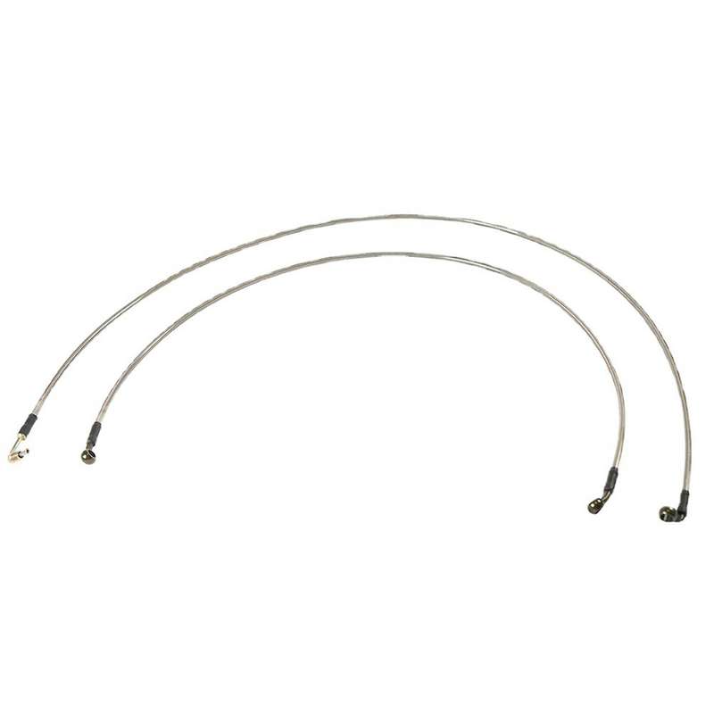 Motorcycle Modified Lengthened Stainless Steel Braided Brake Lines