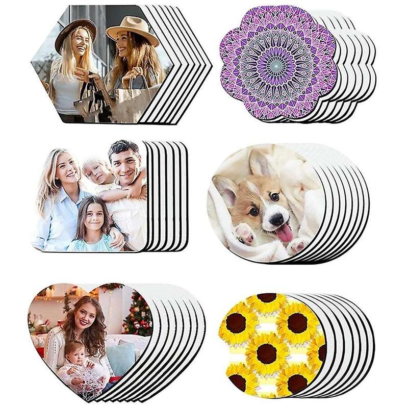 Sublimation Coasters Blank Heat Transfer Cup Coaster Heat Press