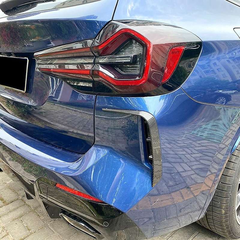 Carbon Fiber Rear Bumper Spoiler Air Vent Trim For-bmw X3 G02 M 2022+