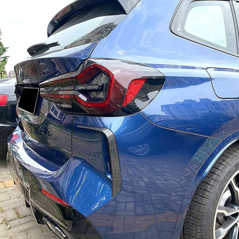 Carbon Fiber Rear Bumper Spoiler Air Vent Trim For-bmw X3 G02 M 2022+