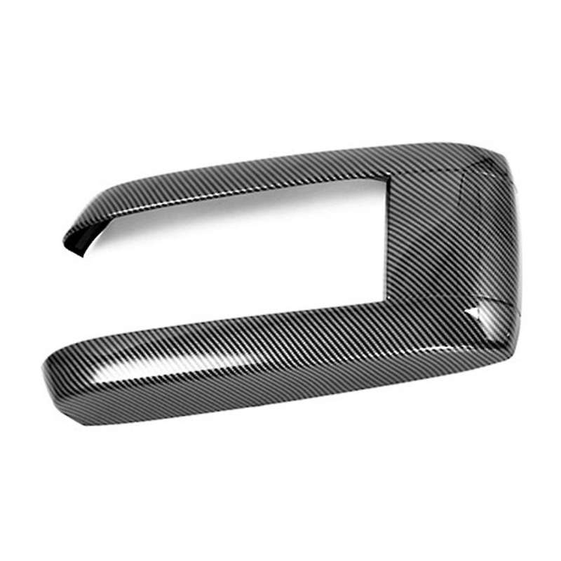 Car Carbon Fiber Center Armrest Panel Cover Console Armrest Box