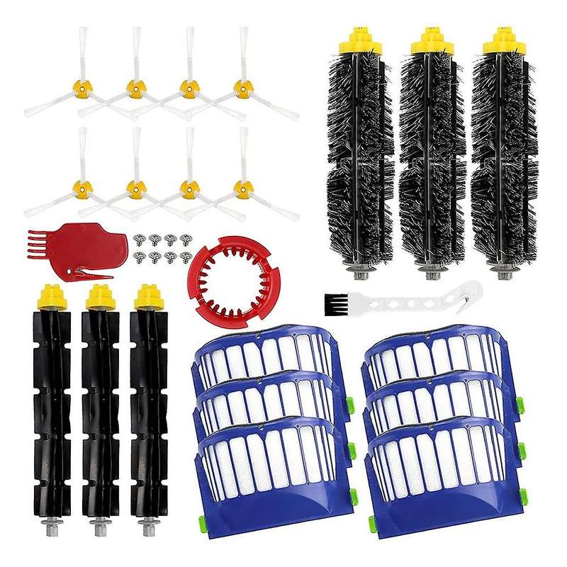 Roller Brush Side Brushes Filter for Irobot Roomba 600 500