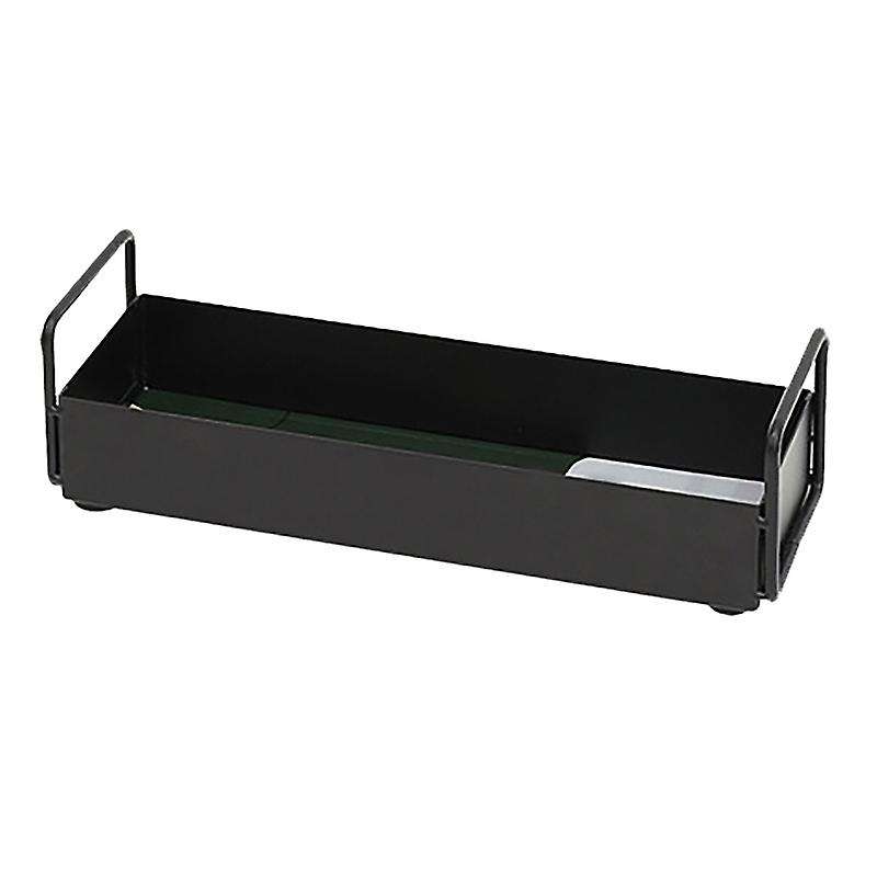 1pcs Black Metal Storage Racks Bathroom 2 Layers Towel Holder ,s