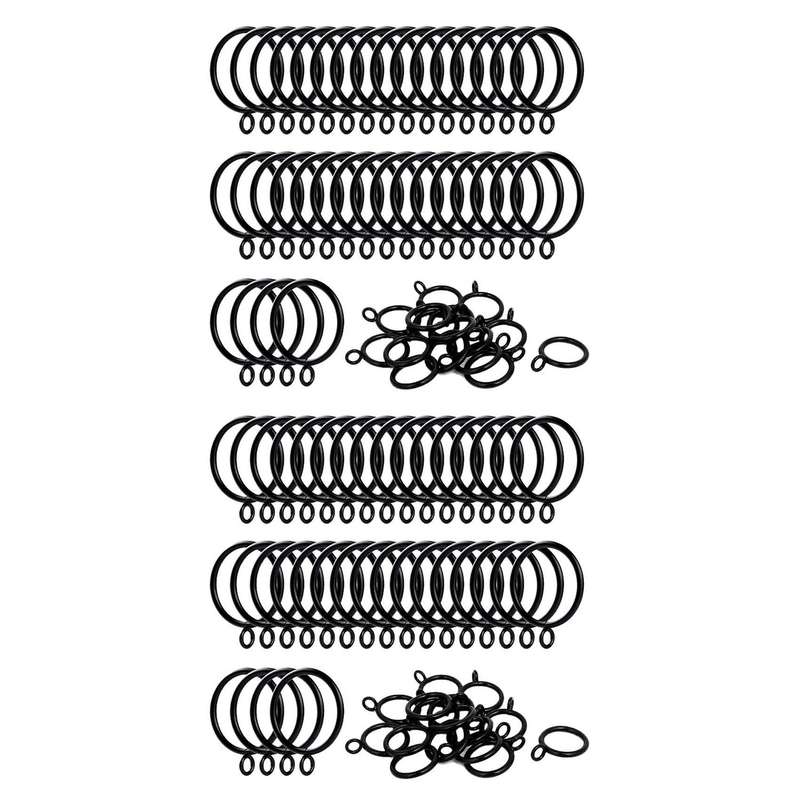 40 Pack 1.5 Inch (38mm) Inner Diameter Metal Curtain Rings