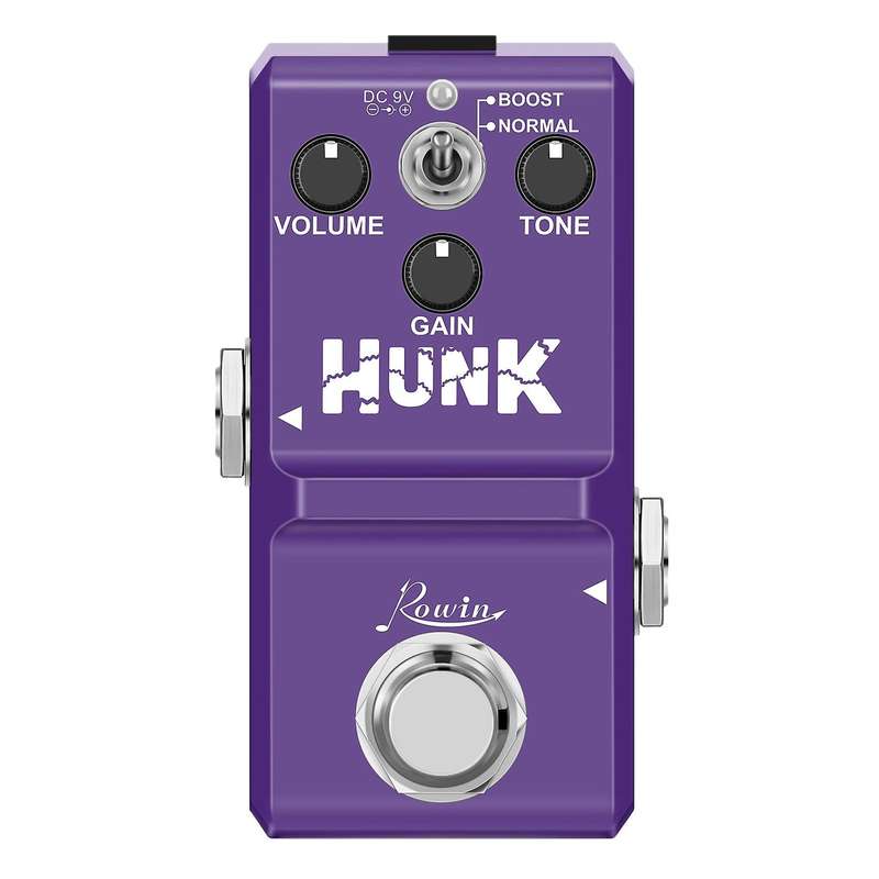 Rowin Guitar Pedal Distortion Overdrive Hunk Distortion Effecot Pedal