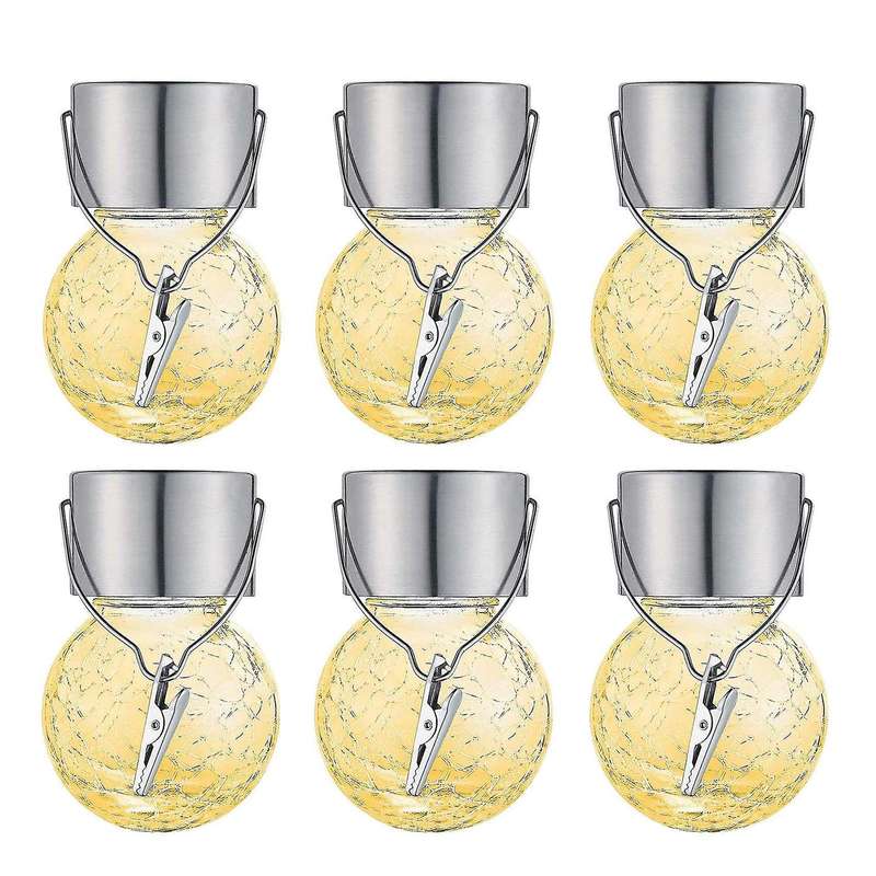 6pack Outdoor Decorative Solar Light for Garden Tree(warm White)