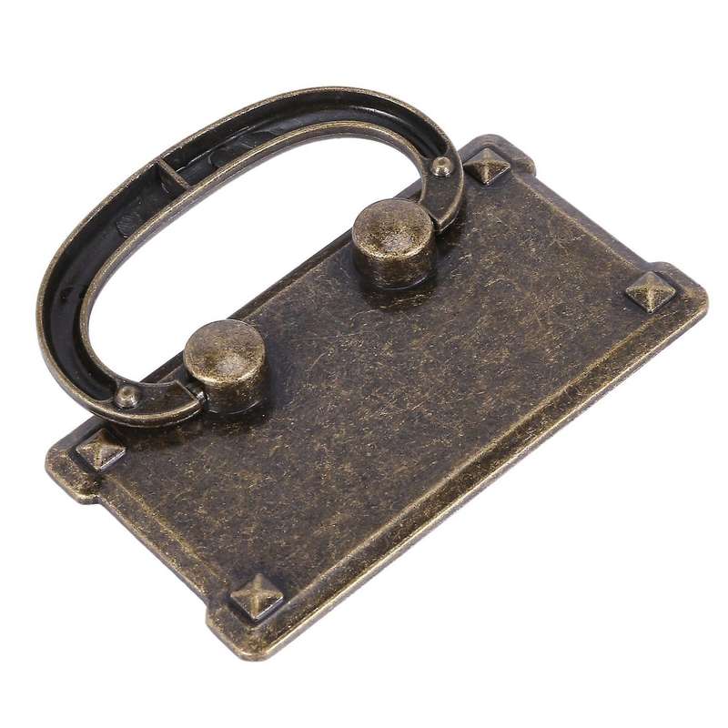 4pcs Vintage Antique Bronze Drawer Ring Pull Handles,furniture Handle