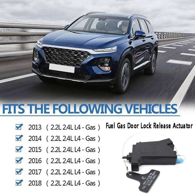 Fuel Gas Door Lock Release Actuator Handle Opener for Hyundai Santa