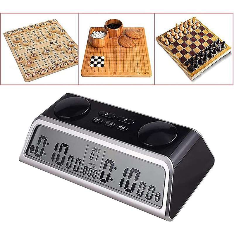 Clock Go Chess Clock Timer Voice Type Material Abs Electronic Clock