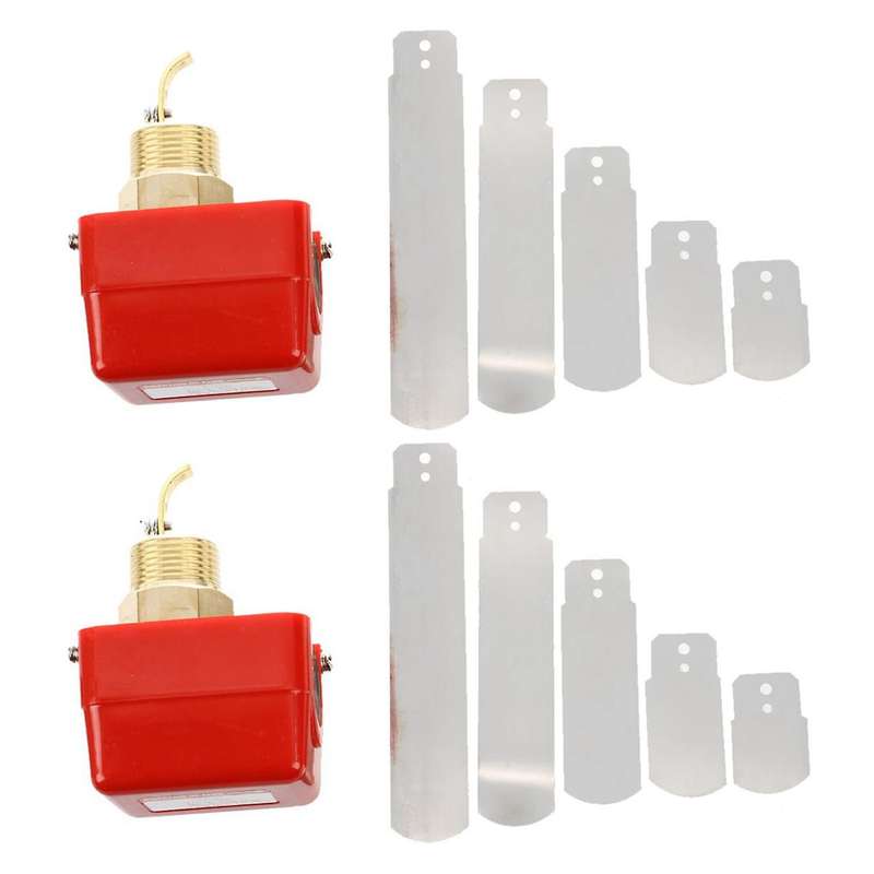 Ac 220v 15a Male Thread Spdt Water Paddle Flow Switch Hfs-25