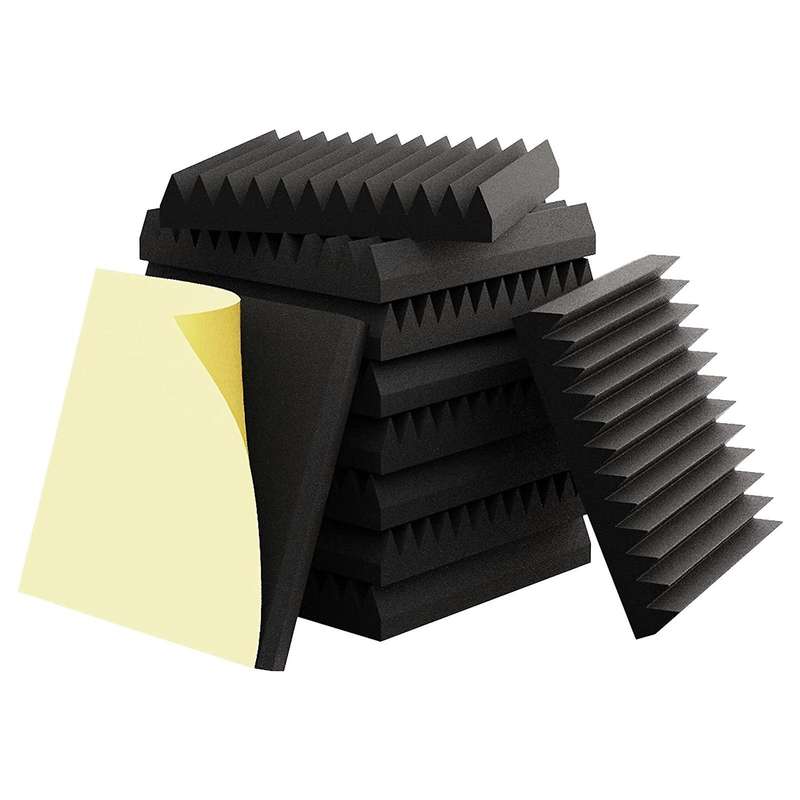 12pack Soundproof Foam Panels,2x12x12inch, for Decreasing Noise