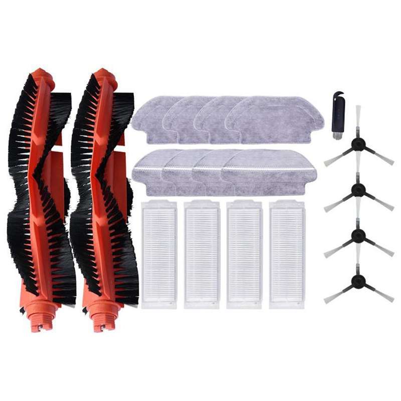 Brushes Mop Cloth Rag for Xiaomi Mi Robot Vacuum-mop P Stytj02ym