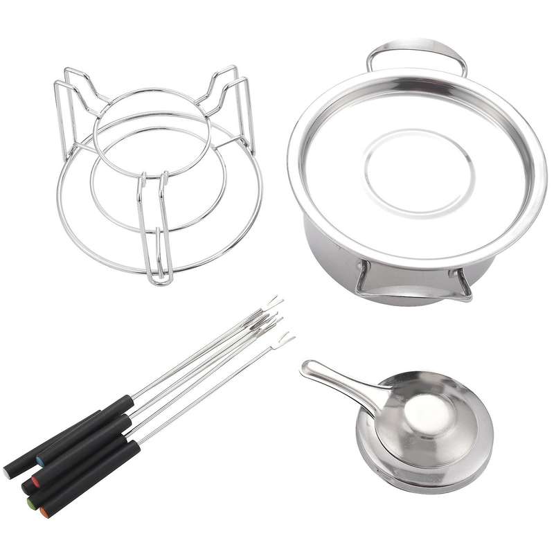 10-piece Set Multifunctional Stainless Steel Ice Cream Hot Pot