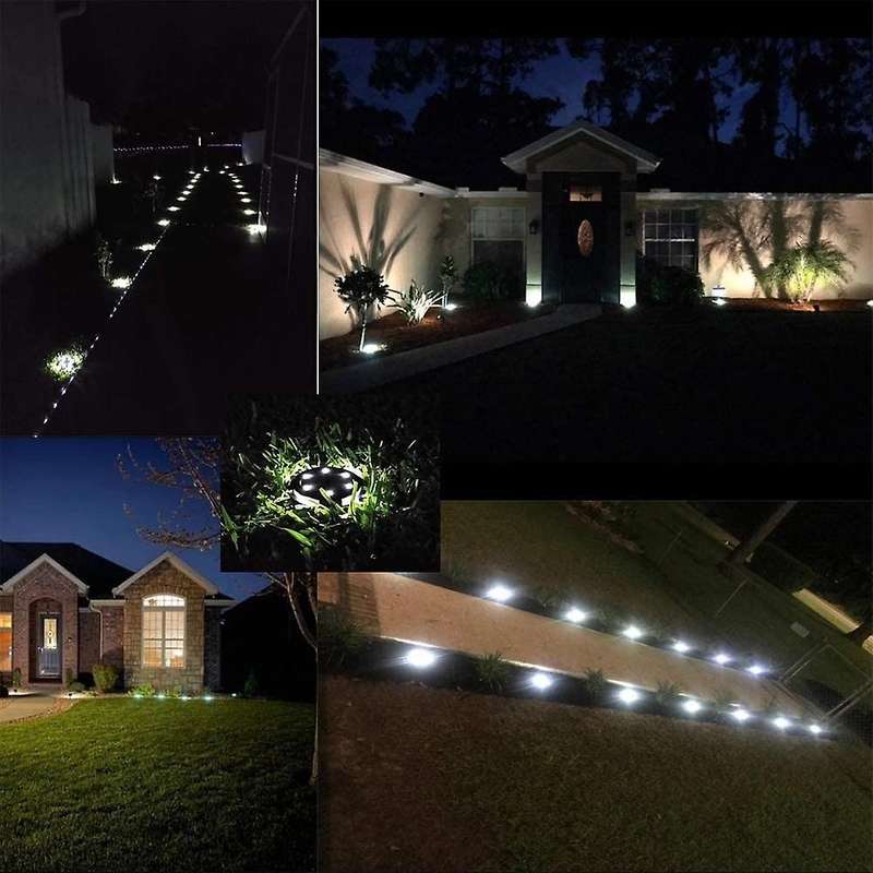 Solar Ground Lights Led Solar Lights Outdoor Waterproof Solar Garden