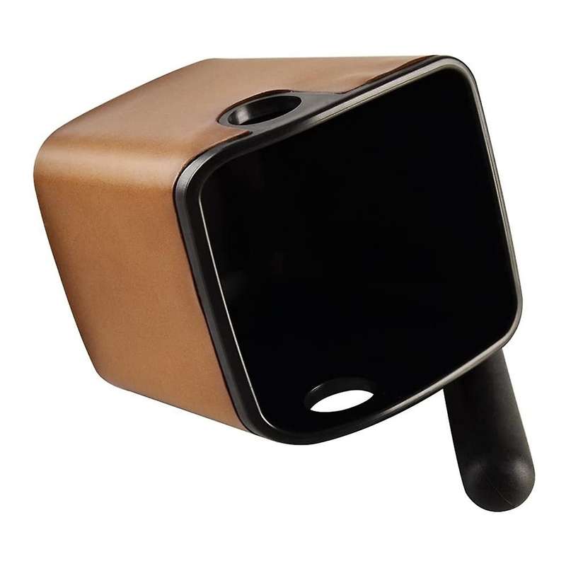 Knocking Box for Espresso Grounds-leather Case Coffee Knocking Box