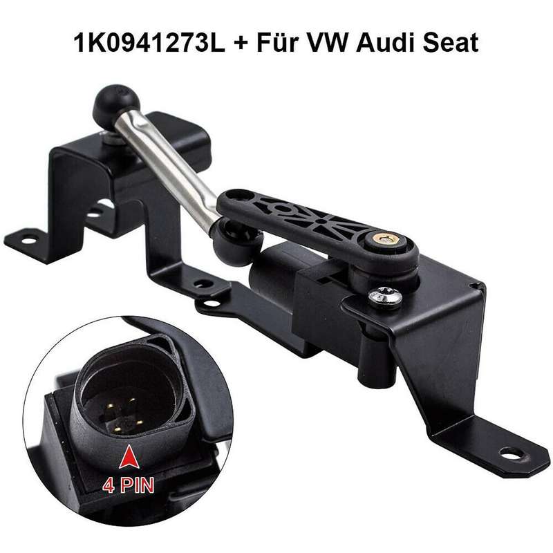 New Headlight Level Sensor For- Golf Tiguan Passat B6 Cc Skoda