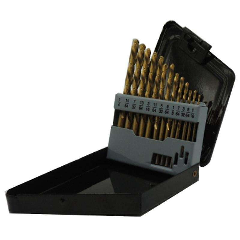 13pcs Left Handed Drill Bit Set Drill Bits for Metal Power Tools