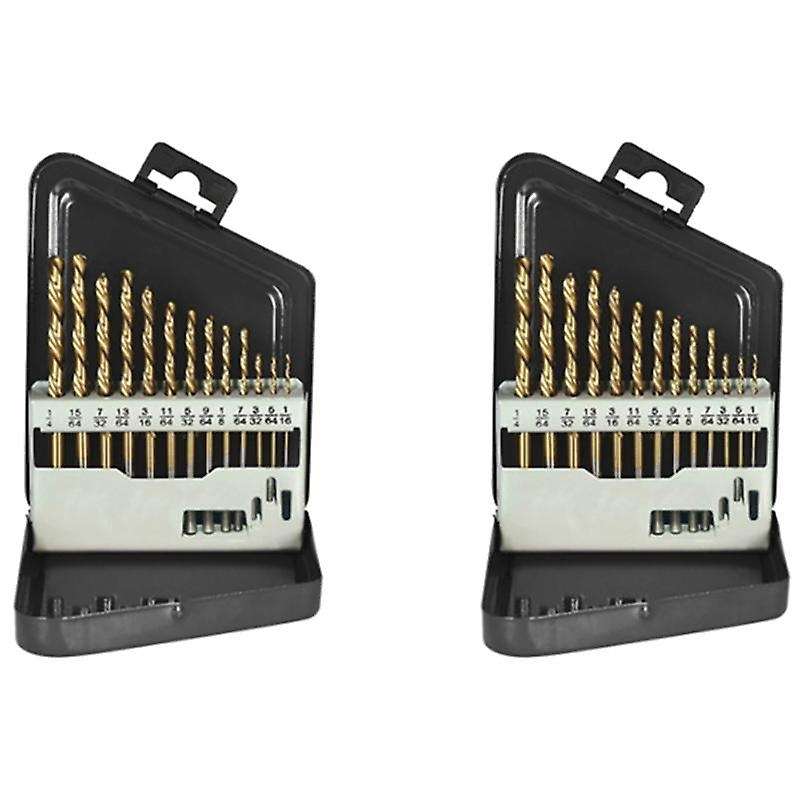 13pcs Left Handed Drill Bit Set Drill Bits for Metal Power Tools