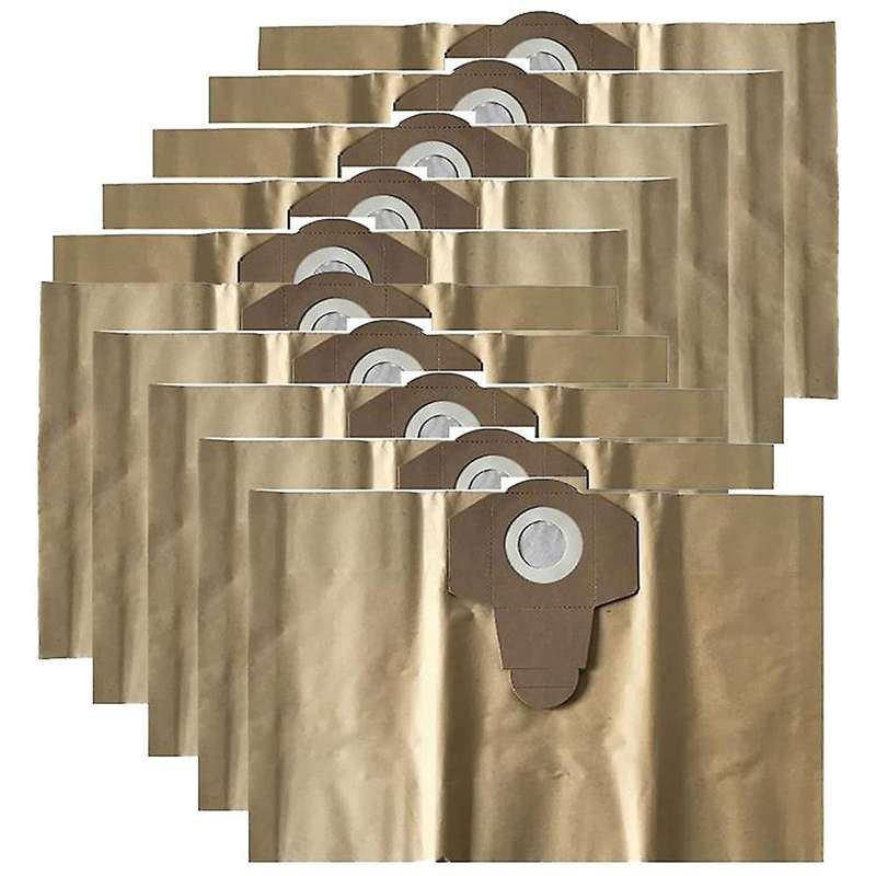 10 Filter Dust Bag for Parkside Wet and Dry Vacuum Cleaners Pnts 1250