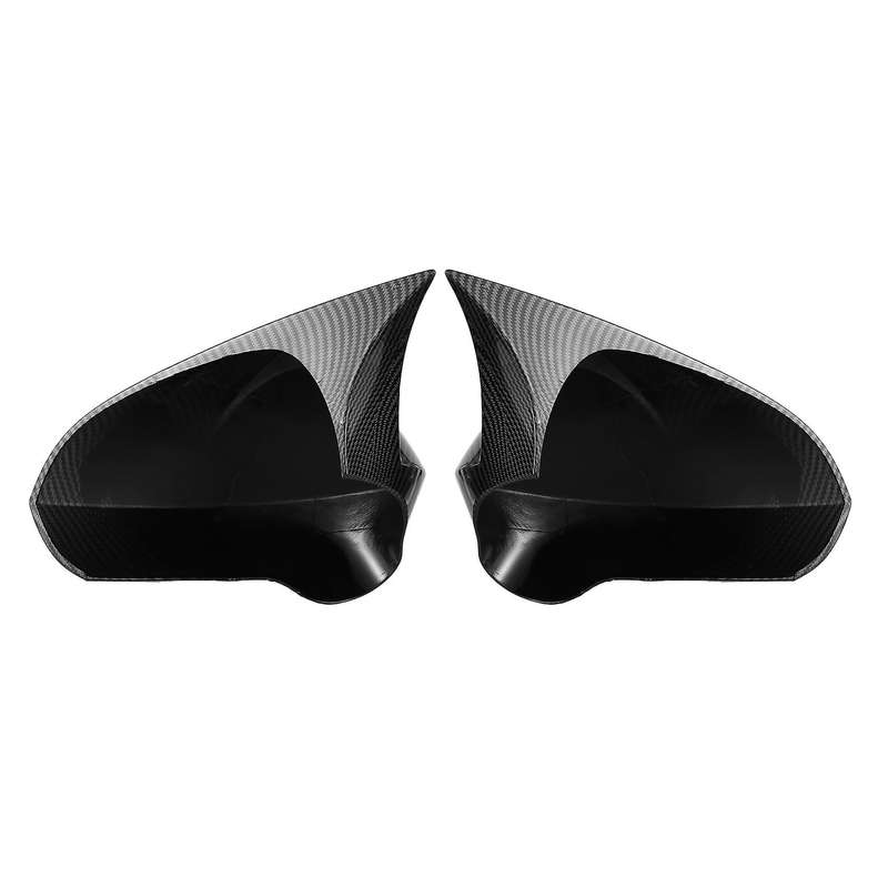 Car Rearview Side Glass Mirror Cover Trim for Seat Ibiza Mk4 2009-17