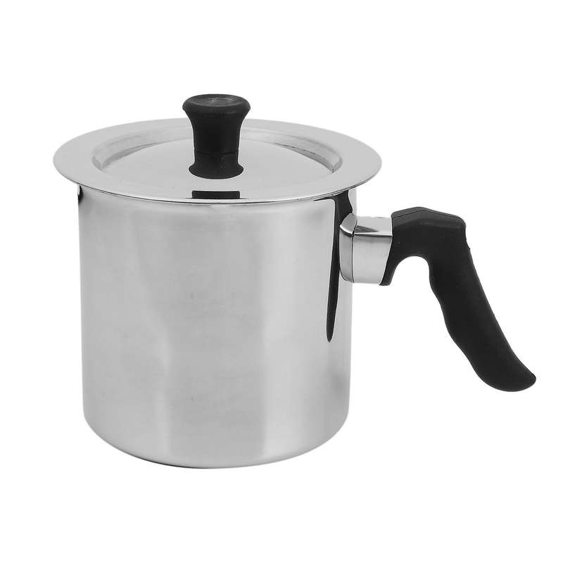 Beeswax Melting Pot Stainless Steel Opener Silver Milk Cooking