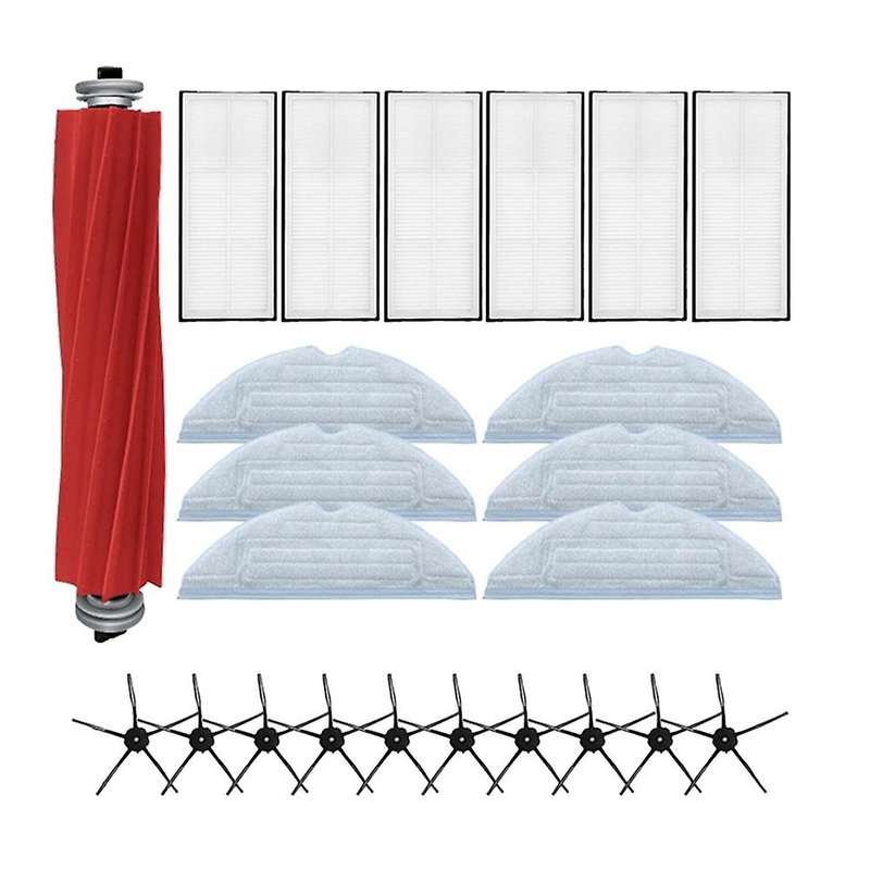 For Mi Roborock S7 Mop Cloth Hepa Filter Side Brush Main Brush 24