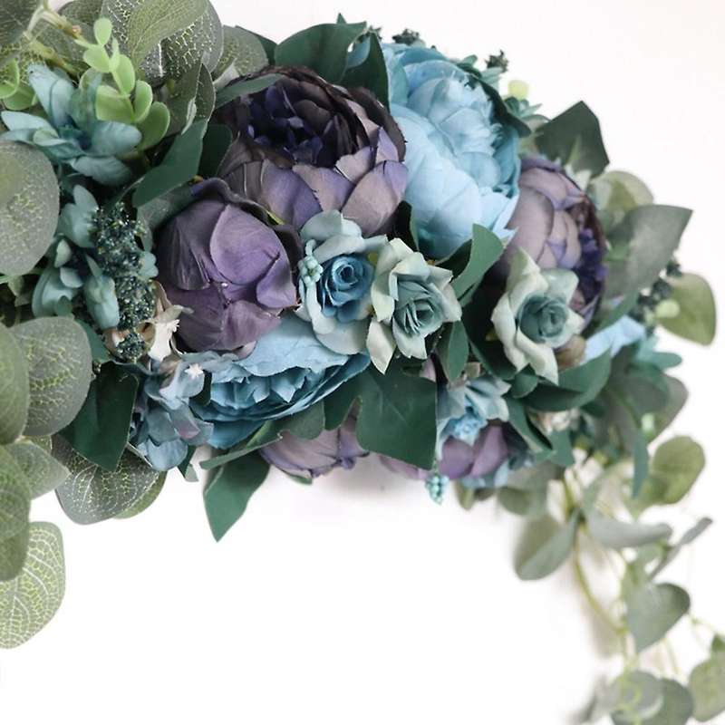 Artificial Eucalyptus Wreath for Front Door Arch Wedding Decoration