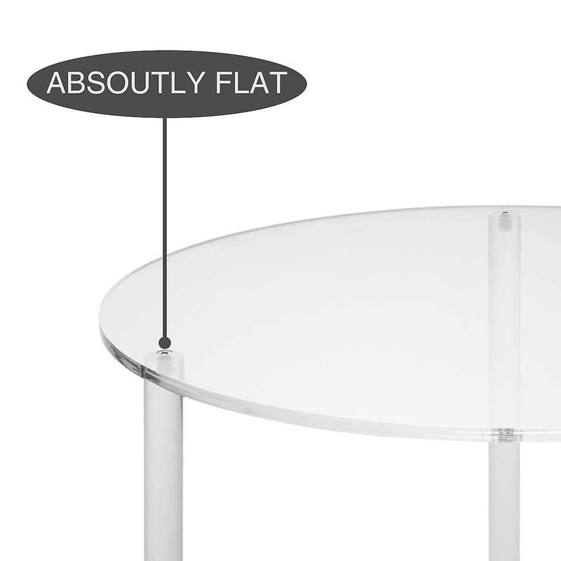 3 Layers Acrylic Bakeware Transparent Wedding Birthday Cake Stand