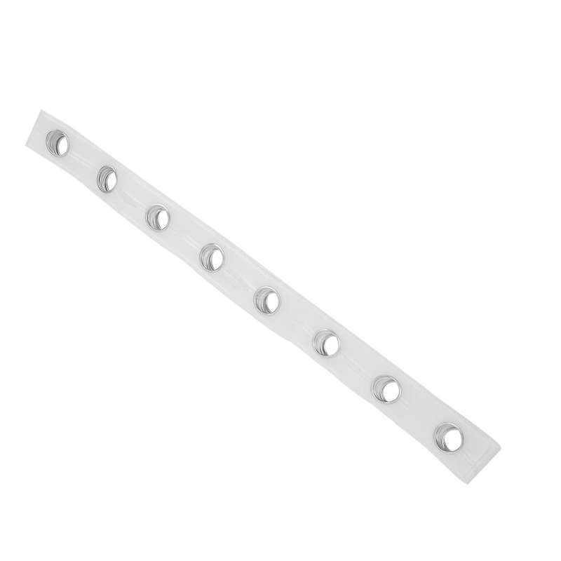 4x 5m Eyelet Curtain Tape 40 Rings Accessories Sewing Silver Curtains
