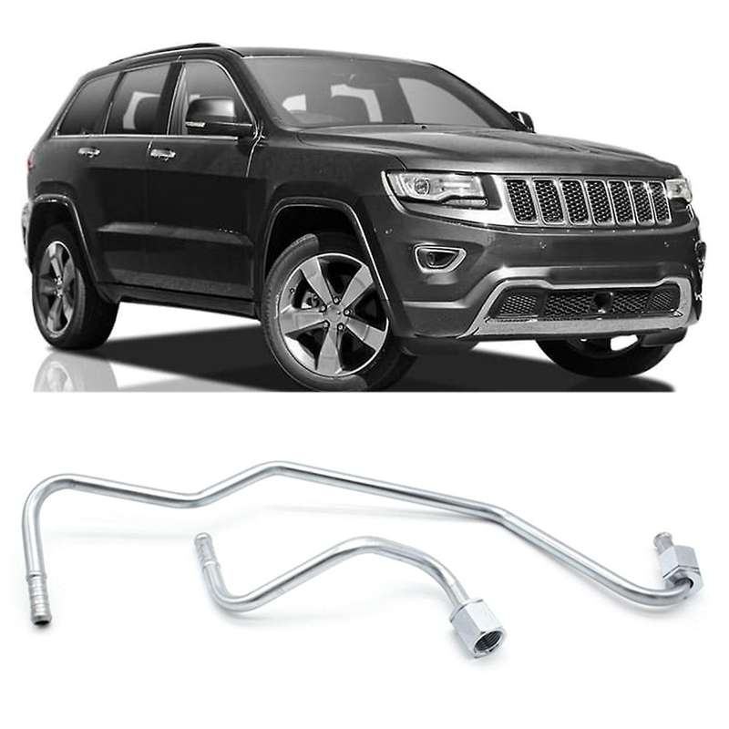 2pcs Car Transmission Cooler Radiator Lines 52079753ab for Jeep